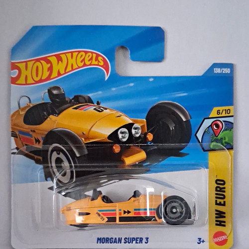 Hot wheels morgan - super, 3