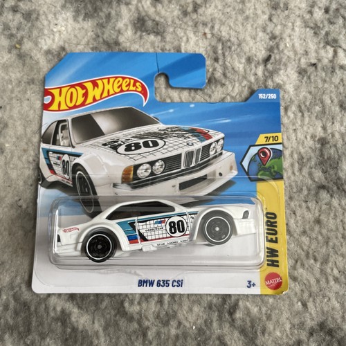 Hot wheels bmw 635 csi - wheels, white