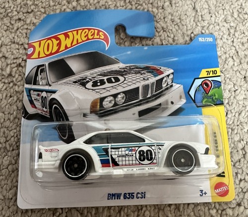 Hot wheels bmw 635 csi - csi,, white