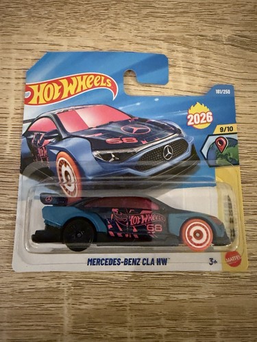 Hot wheels mercedes benz cla - hot, mercedes-benz